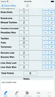 rugby player stats tracking iphone images 1