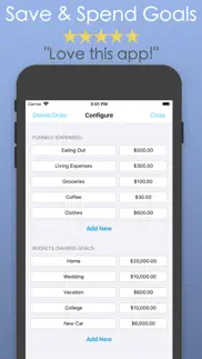 budget - easy money saving app iphone images 3