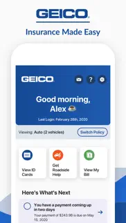 geico mobile - car insurance iphone images 1