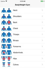 bodyweight gym guide pro iPhone Captures Décran 4