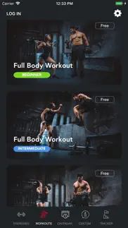 weight-lifting workout planner iphone images 1