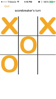 tictactoe - multiplayer game iphone images 1