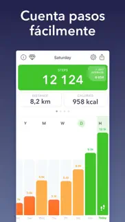 stepz cuenta pasos y actividad iphone capturas de pantalla 1