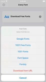 everyfont : install any font iphone resimleri 2