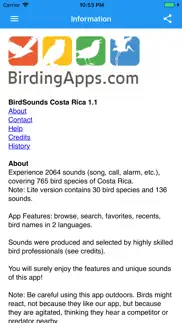 birdsounds costa rica iphone images 4