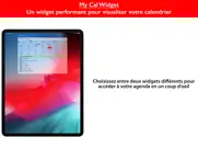 le widget calendrier lite iPad Captures Décran 1