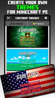 customy themes for minecraft айфон картинки 1