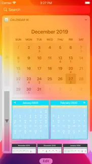 calendar widget iphone images 3