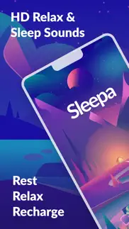 sleepa - relaxing sleep sounds iPhone Captures Décran 1
