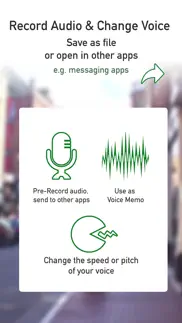 audio sender - voice changer iphone images 1