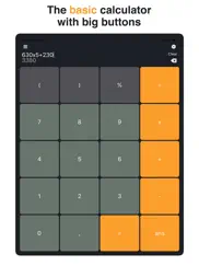 la calculatrice pro iPad Captures Décran 1