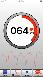 heart rate monitor: hr app iphone images 1