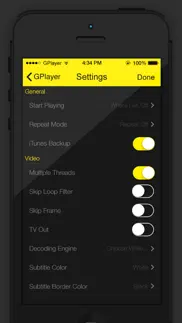 gplayer - video player iphone capturas de pantalla 4
