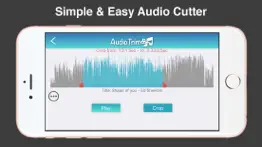 easy audio cutter & trimmer iphone images 1