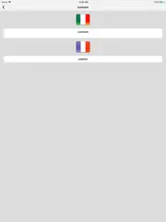 dictionnaire italien-français iPad Captures Décran 2