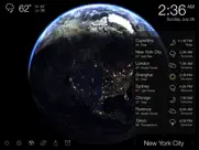 living earth - clock & weather ipad images 4