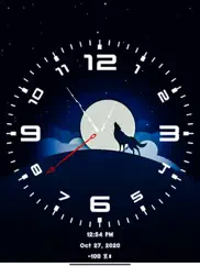 analog clock - stand face time ipad images 2