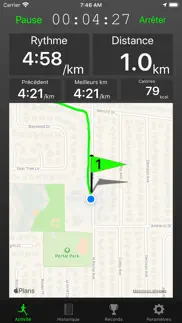 fitmeter run - gps tracker iPhone Captures Décran 1