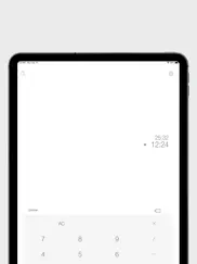 calculatrice à heures premium iPad Captures Décran 4