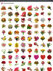 flowers emoji stickers ipad images 1