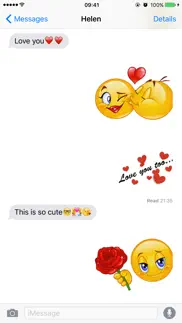 flirty emoji adult stickers iPhone Captures Décran 4