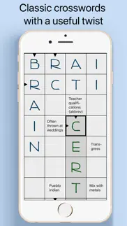 crossword. a smart puzzle game iphone images 1