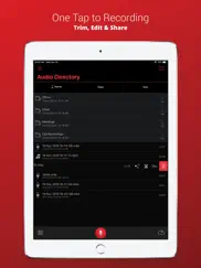 voice recorder plus pro iPad Captures Décran 2