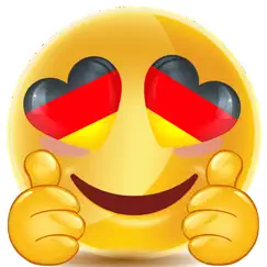 thumbs up german emojis logo, reviews