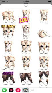 cat emoji sticker collection iphone resimleri 3