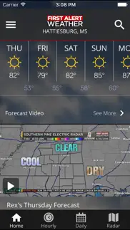 wdam 7 first alert weather iphone images 2