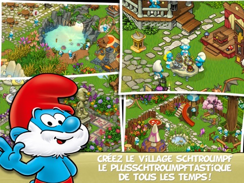 smurfs and the magical meadow iPad Captures Décran 2