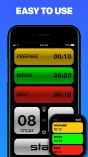 tabata pro tabata timer iphone capturas de pantalla 4
