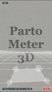 partometer3d measure on photo iPhone Captures Décran 1