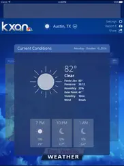 kxan weather ipad images 1