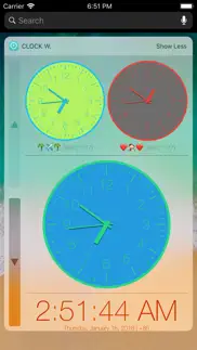 clock widget iphone images 3