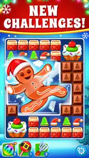christmas cookie - help santa iphone images 3