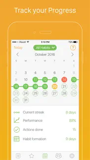 daily habits - habit tracker iphone resimleri 2