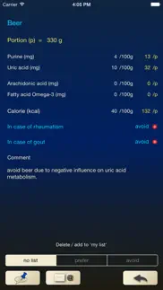 purine-kcal-rheumatism iphone capturas de pantalla 2