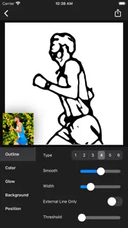 outline photo effect - edge fx iphone images 1
