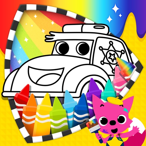 Cars Coloring Book PINKFONG app reviews download