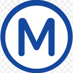 paris metro, rer & offline map logo, reviews