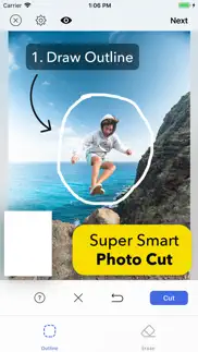 smart cut - background eraser iphone resimleri 1