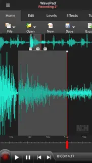 wavepad music and audio editor iPhone Captures Décran 2
