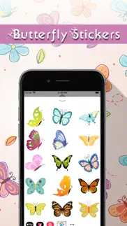 butterfly stickers pack iphone images 3