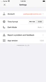 weeklyplan - schedule , tasks iPhone Captures Décran 4