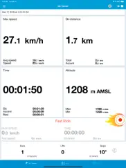 exa ski tracker premium gold iPad Captures Décran 3