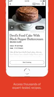 nyt cooking iPhone Captures Décran 4