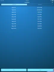 apnea competition countdown ipad capturas de pantalla 1