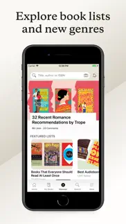 goodreads: book reviews iphone capturas de pantalla 3