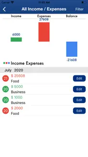 money tracker - daily spending iphone images 2